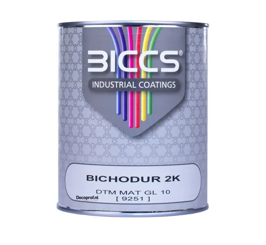 Biccs Biccs Bichodur 2K DTM Zijdeglans (zonder verharder) - 800 ML 