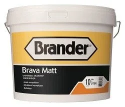 Brava Matt | Matte Muurverf | 10 LTR | Wit