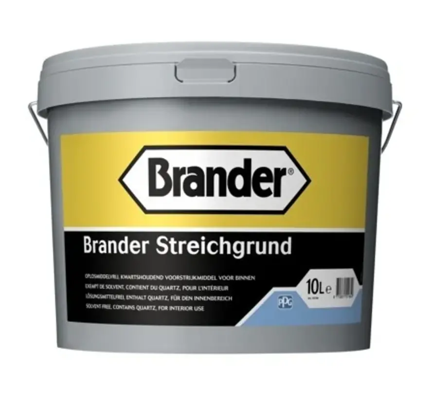 Brander Streichgrund | Kwartshoudend Voorstrijkmiddel - 5 LTR 