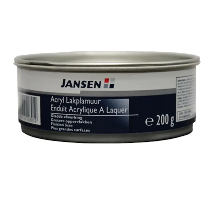 Jansen Acryl Lakplamuur - 200 GR