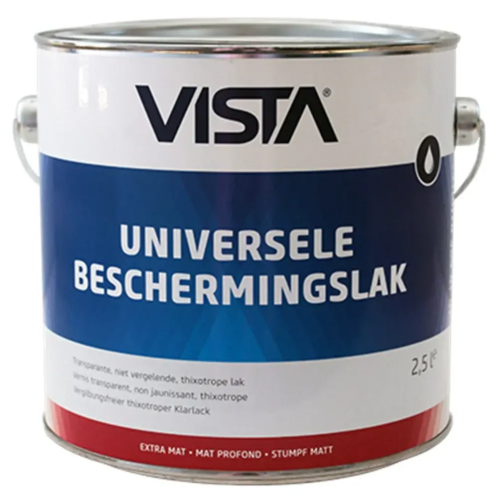 Vista Universele Beschermingslak Extra Mat Blank Vista Universele Beschermingslak Extra Mat Blank