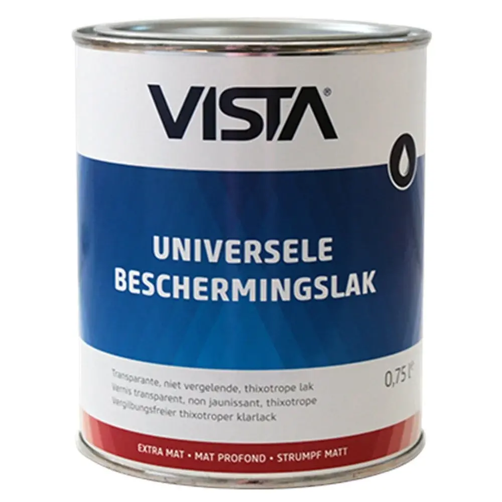 Vista Universele Beschermingslak Extra Mat Blank Vista Universele Beschermingslak Extra Mat Blank