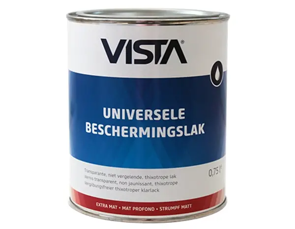Vista Universele Beschermingslak Extra Mat Blank Vista Universele Beschermingslak Extra Mat Blank