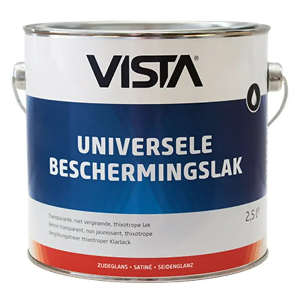 Vista Universele Beschermingslak Zijdeglans Blank