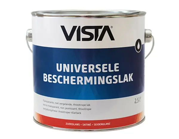 Vista Universele Beschermingslak Zijdeglans Blank