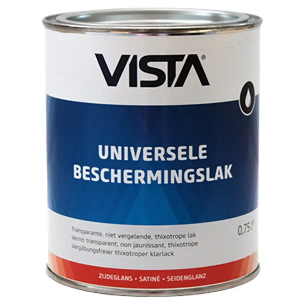 Vista Universele Beschermingslak Zijdeglans Blank