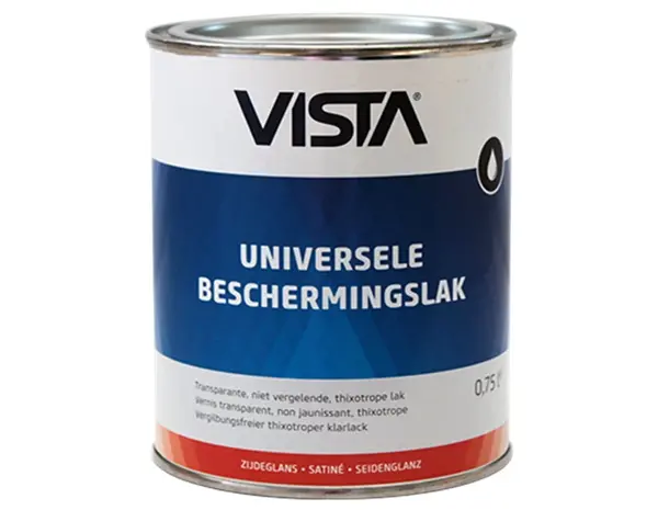 Vista Universele Beschermingslak Zijdeglans Blank