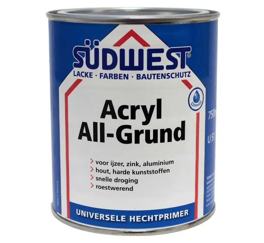 Sudwest Acryl Allgrund Wit - 370 ML