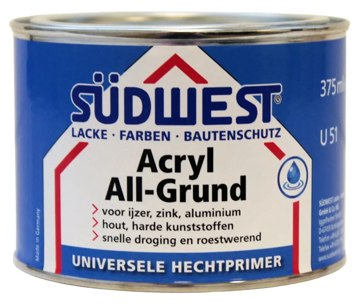 Sudwest Acryl Allgrund Wit