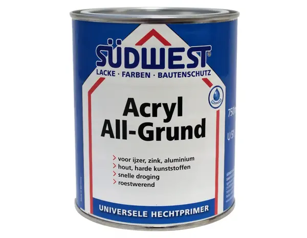 Sudwest Acryl Allgrund Grijs