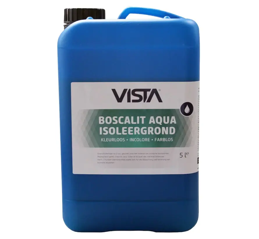 Vista Boscalit Aqua Transparant | Isolerende Grondverf Binnen - 1 LTR