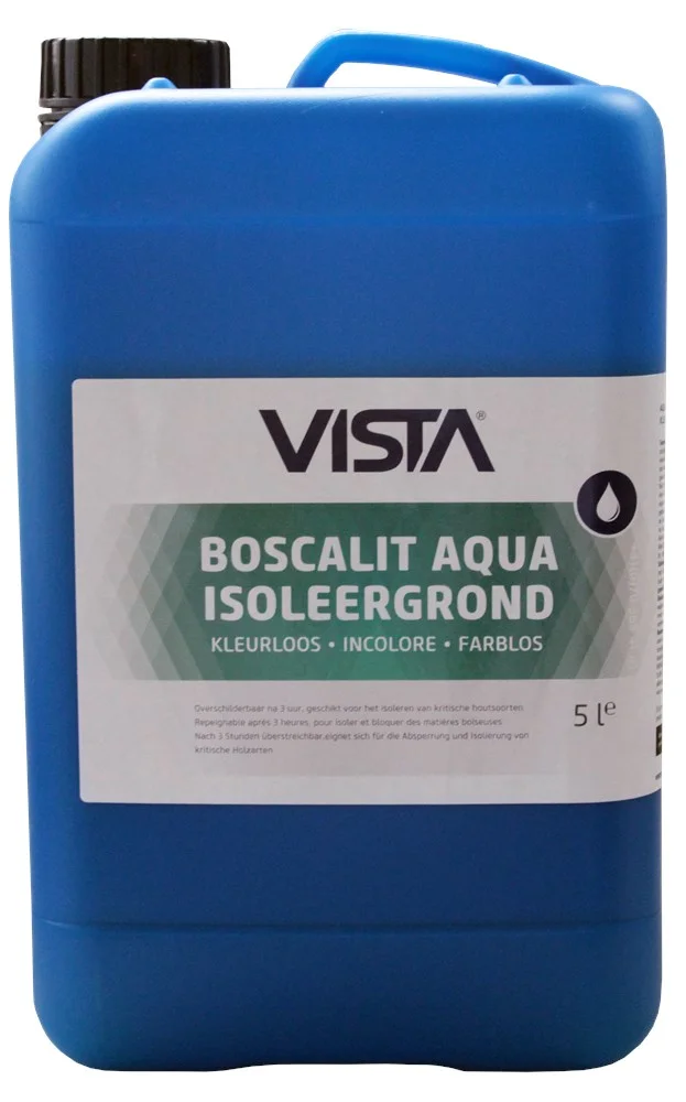 Boscalit Aqua Transparant | Isolerende Grondverf Binnen | 5 LTR