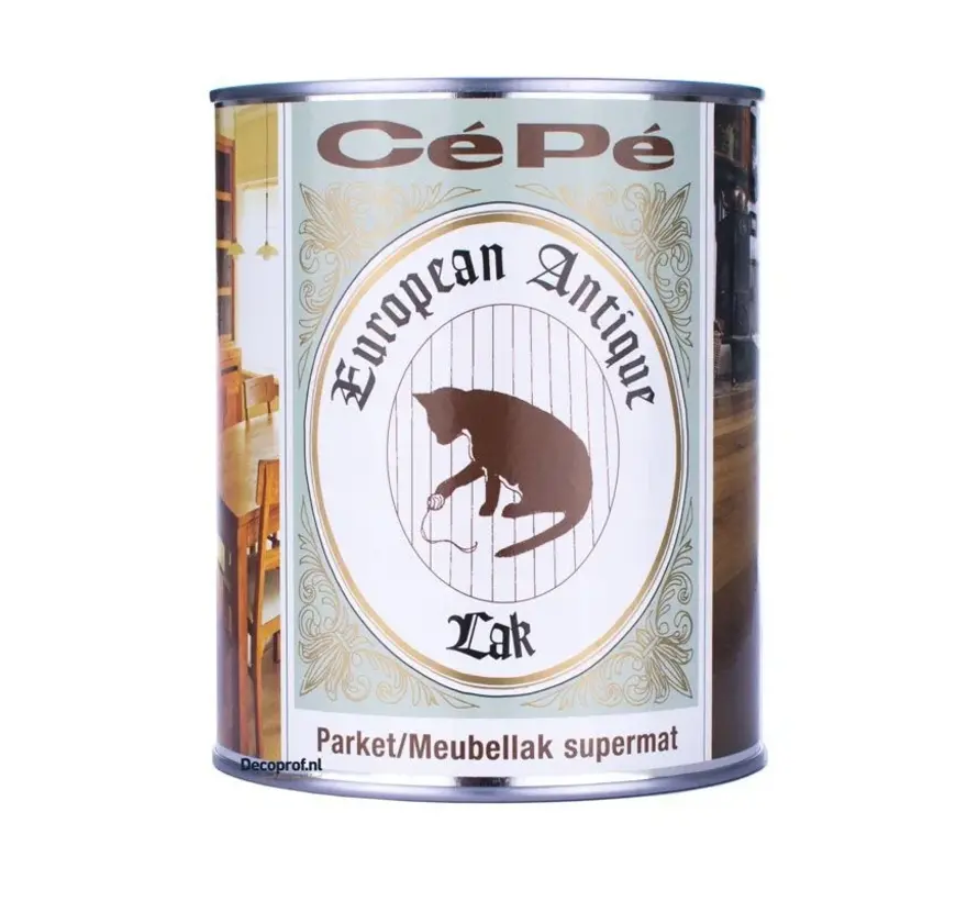 Cepe Beitsen Antiek Parket-/Meubellak Super Mat - 500 ML