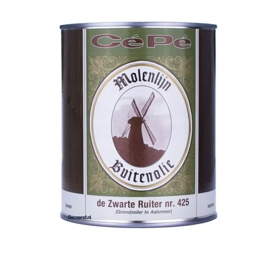 Cepe Beitsen Molenlijn Buitenolie 425 De Zwarte Ruiter - 500 ML