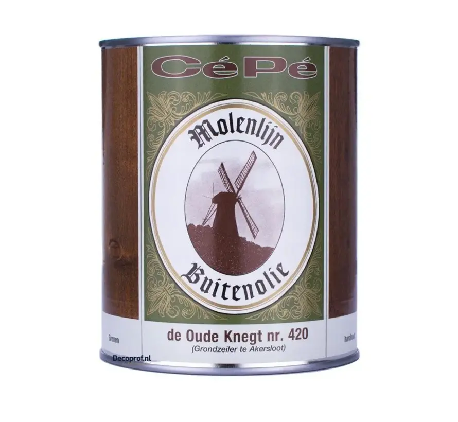 Cepe Beitsen Molenlijn Buitenolie 420 De Oude Knegt - 500 ML