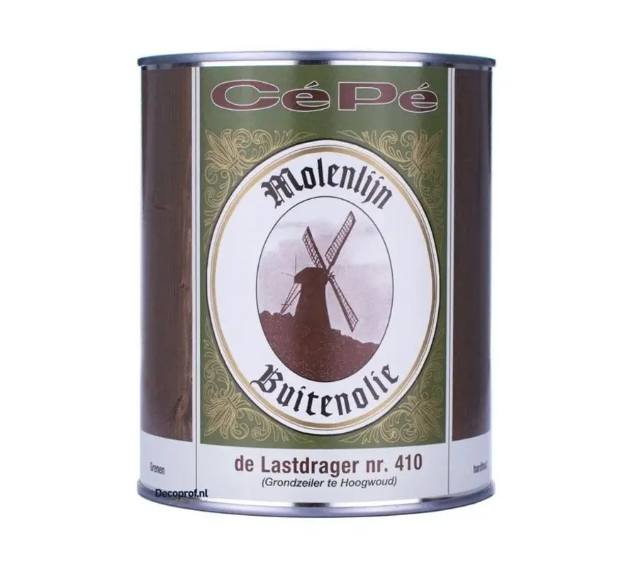 Cepe Beitsen Molenlijn Buitenolie 410 De Lastdrager - 500 ML