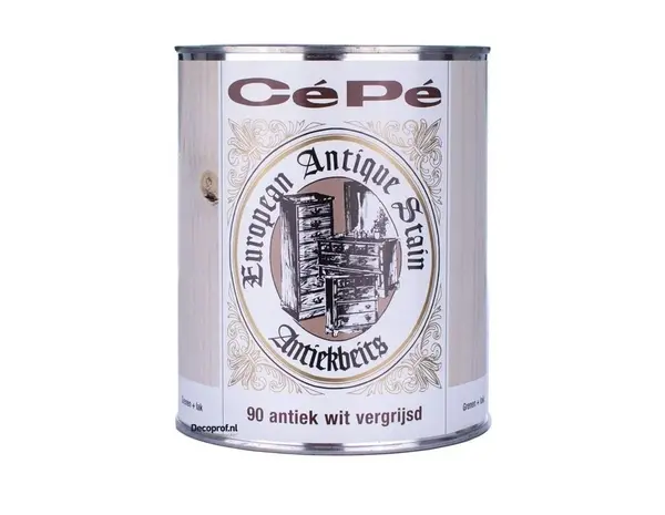 Cepe Beitsen Antiekbeits 90 Antiek Wit Vergrijsd