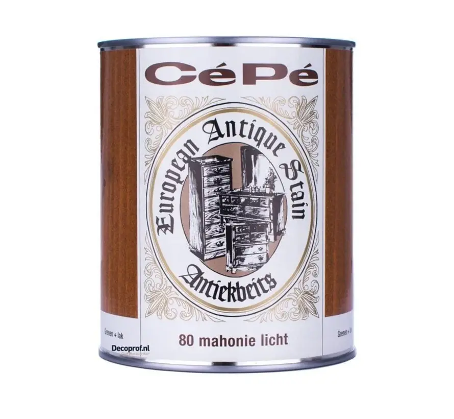 Cepe Beitsen Antiekbeits 80 Mahonie Licht - 500 ML