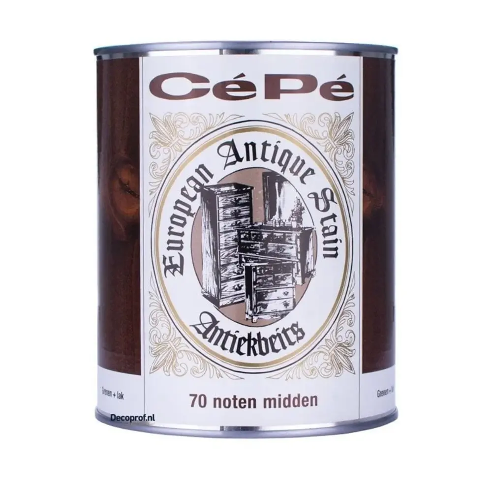Cepe Beitsen Antiekbeits 70 Noten Midden Cepe Beitsen Antiekbeits 70 Noten Midden