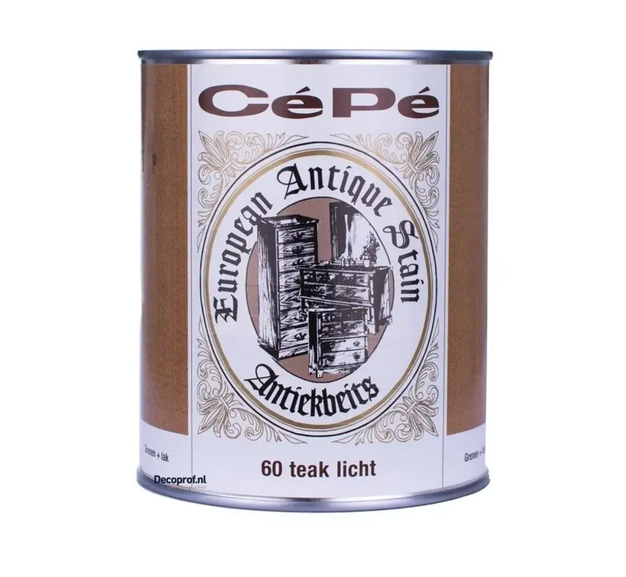 Cepe Beitsen Antiekbeits 60 Teak Licht - 500 ML