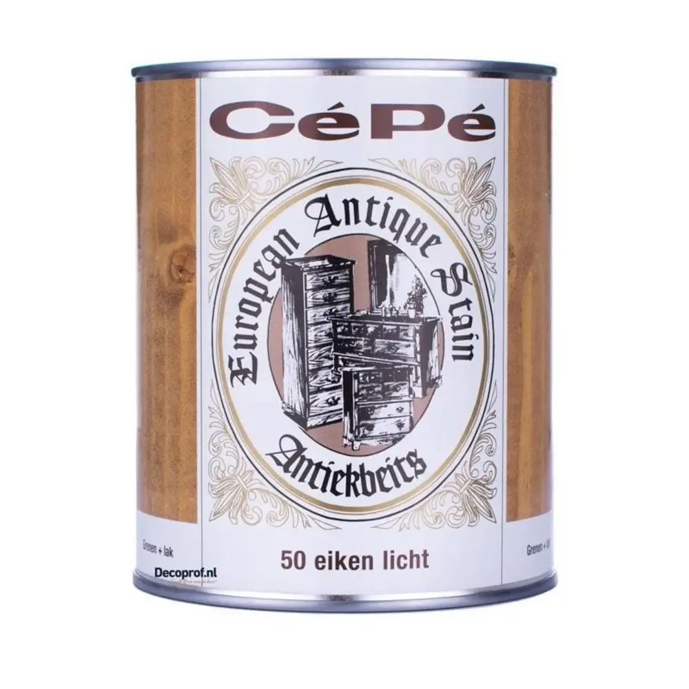 Cepe Beitsen Antiekbeits 50 Eiken Licht Cepe Beitsen Antiekbeits 50 Eiken Licht