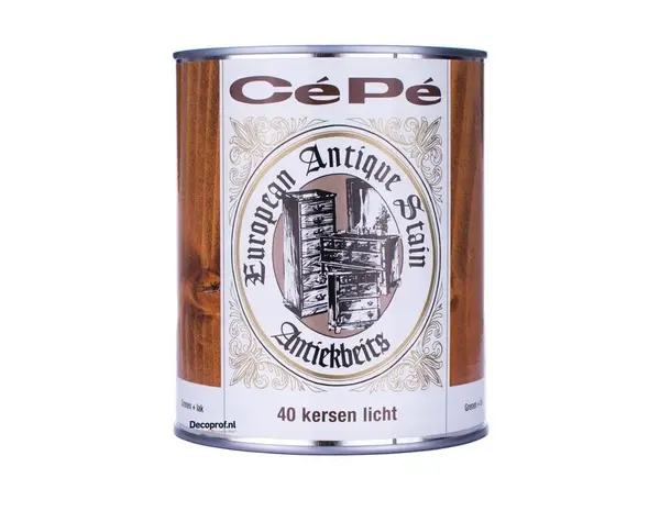 Cepe Beitsen Antiekbeits 40 Licht Kersen Cepe Beitsen Antiekbeits 40 Licht Kersen