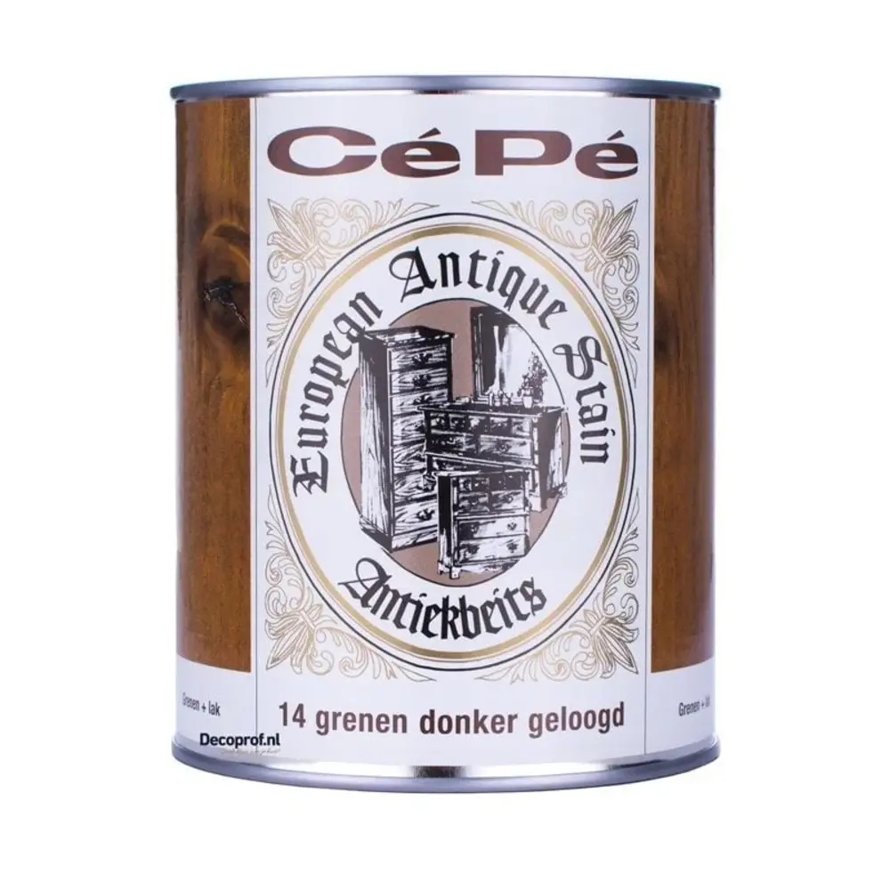 Cepe Beitsen Antiekbeits 14 Donker Grenen Geloogd