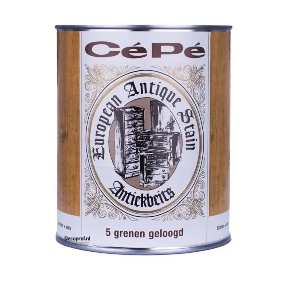 Cepe Beitsen Antiekbeits 5 Grenen Geloogd Cepe Beitsen Antiekbeits 5 Grenen Geloogd