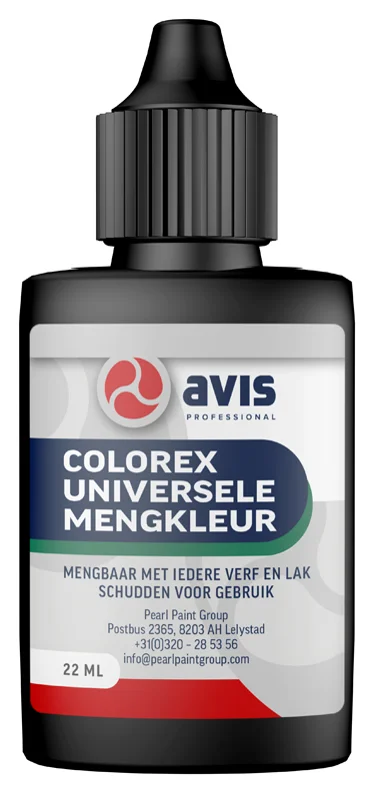 Avis Colorex Mengkleur - 22 ml - Zwart