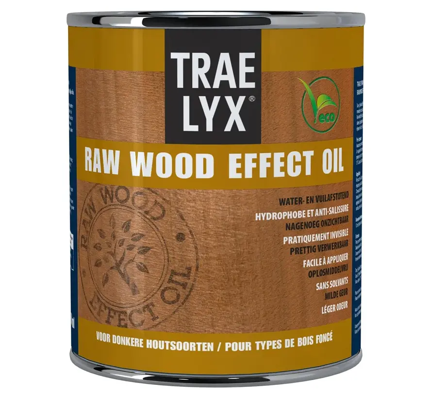 Trae-lyx Raw Wood Effect Oil Donkerhout - 250 ML