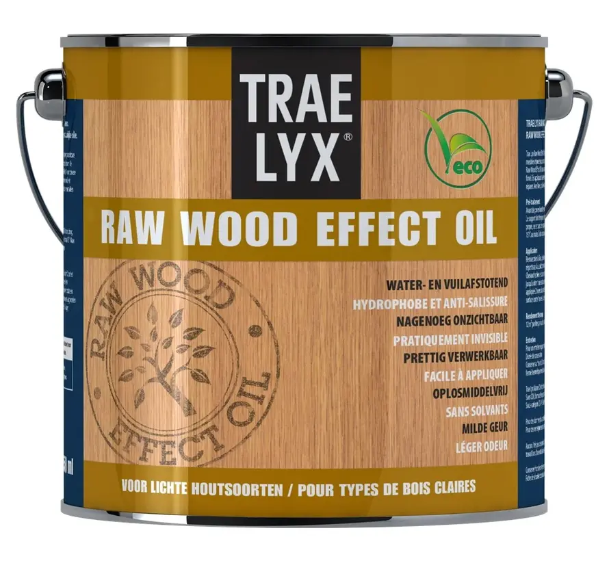 Trae-lyx Raw Wood Effect Oil Lichthout - 250 ML