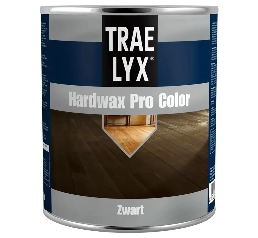 Trae-lyx Hardwax Pro Color Zwart - 750 ML