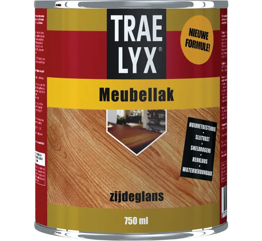 Trae-lyx Meubellak Hoogglans - 750 ML