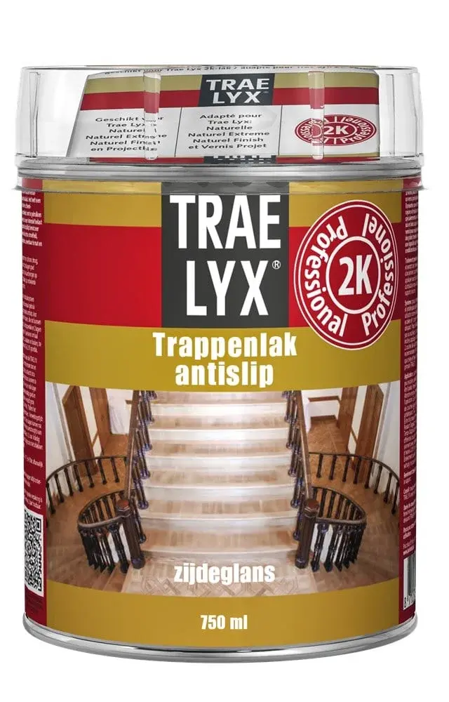 Trae-lyx Trappenlak Zijdeglans Antislip Trae-lyx Trappenlak Zijdeglans Antislip