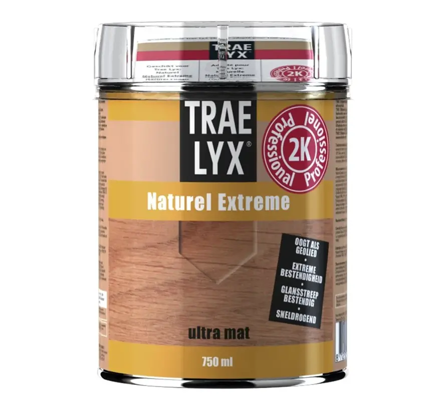 Trae-lyx Naturel Extreme Lak Ultramat 2K - 250 ML