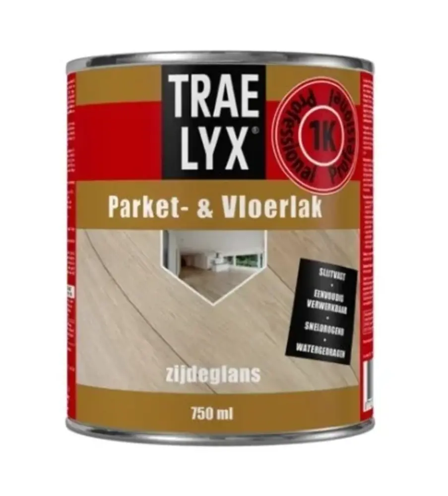 Trae-lyx Parket- en Vloerlak Zijdeglans Trae-lyx Parket- en Vloerlak Zijdeglans