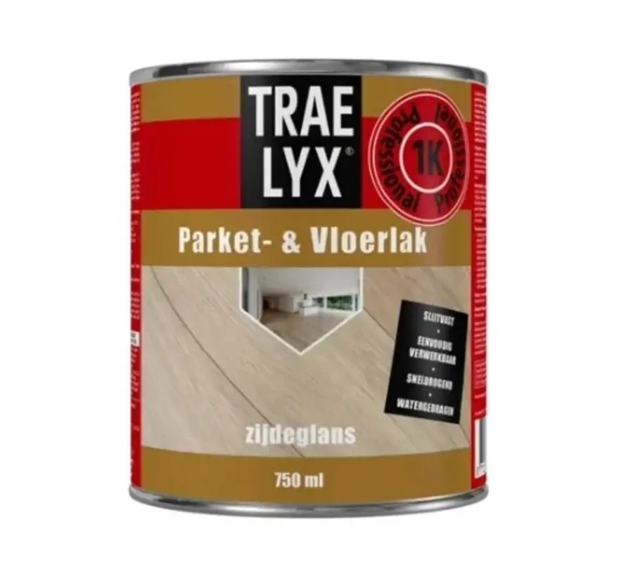 Trae-lyx Parket- en Vloerlak Zijdeglans - 750 ML