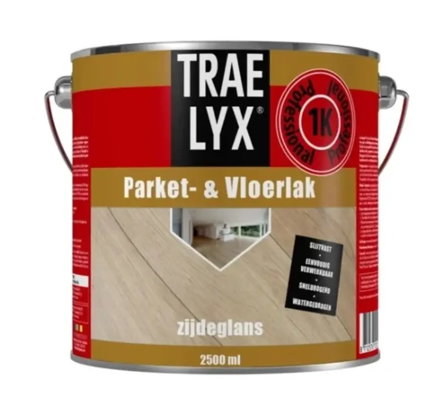 Trae-lyx Parket- en Vloerlak Zijdeglans - 750 ML