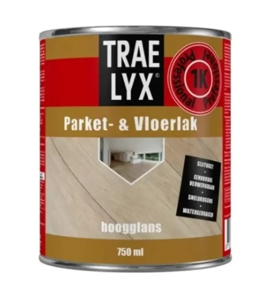 Trae-lyx Parket- en Vloerlak Hoogglans Trae-lyx Parket- en Vloerlak Hoogglans