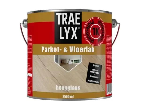 Trae-lyx Parket- en Vloerlak Hoogglans Trae-lyx Parket- en Vloerlak Hoogglans