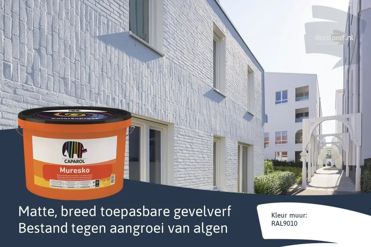 Caparol Muresko Silacryl | Matte Gevelverf