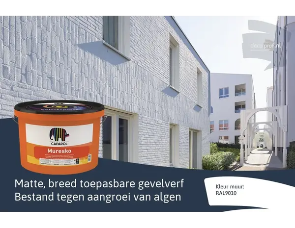 Caparol Muresko Silacryl | Matte Gevelverf