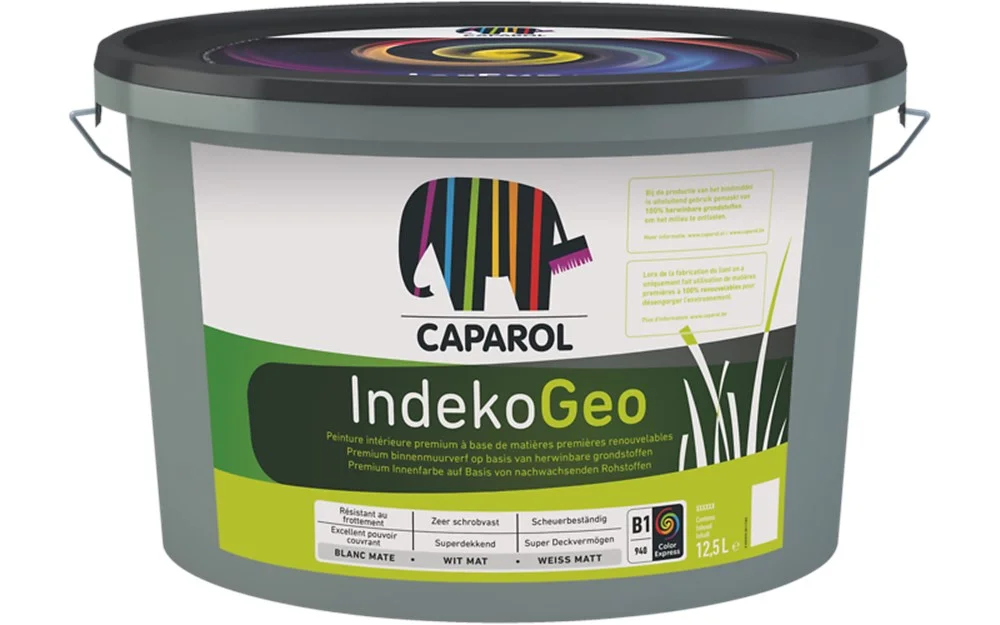 Indeko Geo | Super|matte Muurverf | 12,5 LTR | Lichte kleur