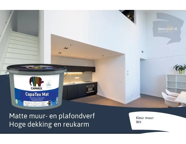 Caparol Capatex Mat | Matte Muurverf en Plafondverf