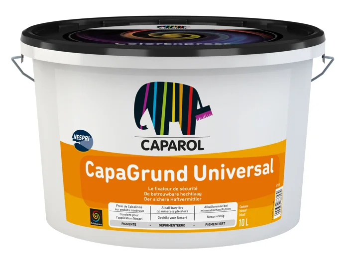 Capagrund Universal | Voorstrijk Binnen & Buiten | 2,5 LTR | Wit