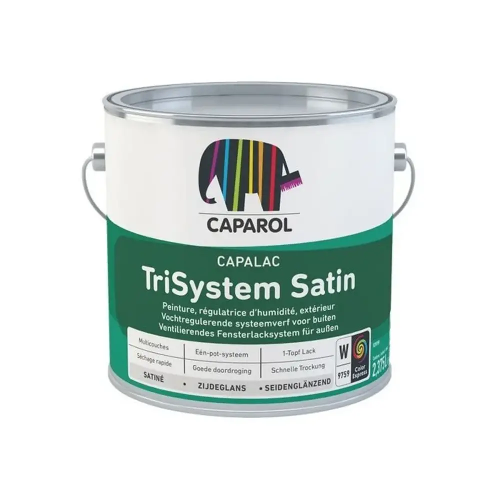 Caparol Capalac Trisystem Satin | Zijdeglans Eén-pot-systeem Caparol Capalac Trisystem Satin | Zijdeglans Eén-pot-systeem