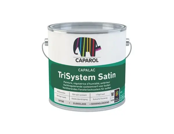 Caparol Capalac Trisystem Satin | Zijdeglans Eén-pot-systeem Caparol Capalac Trisystem Satin | Zijdeglans Eén-pot-systeem