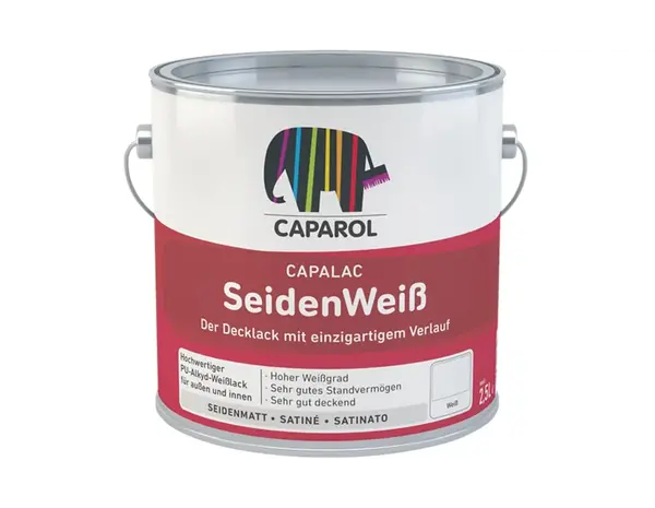 Caparol Capalac Seidenweiss | Zijdeglans Lakverf Buiten