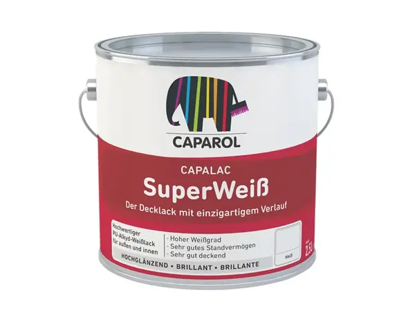 Caparol Capalac Superweiss | Hoogglans Lakverf Buiten