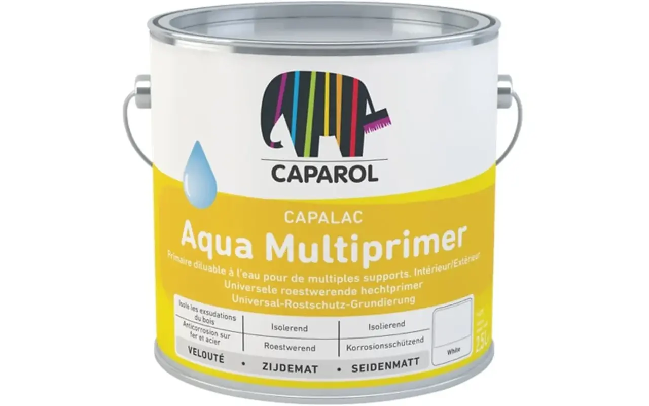 Caparol Capacryl Aqua Multiprimer | Grondverf Binnen & Buiten